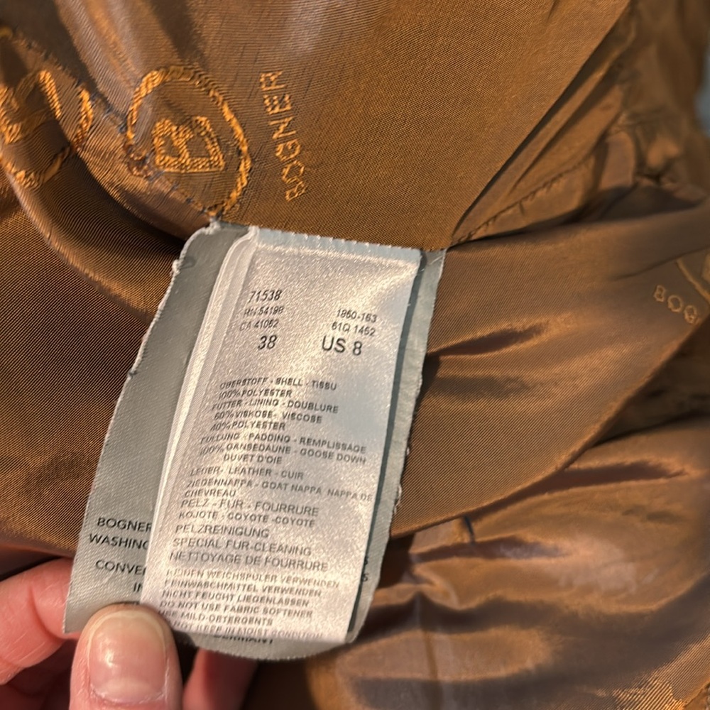Bogner Women’s winter jacket - Picture 9 of 9